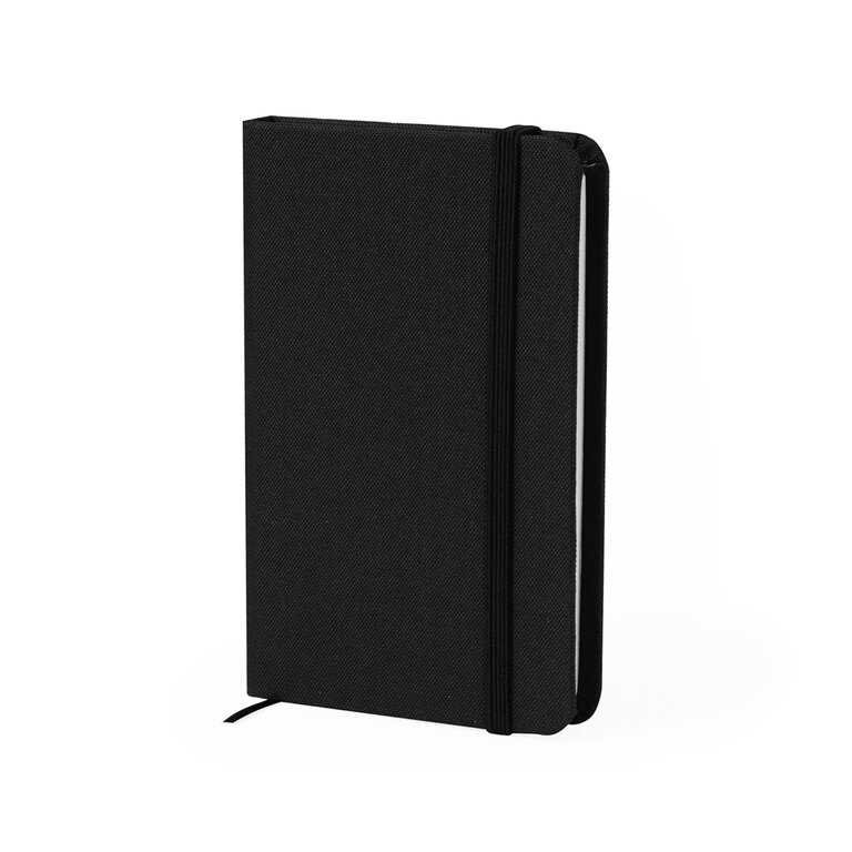 Carnet A6 personnalisable à couverture rigide en RPET – Jorren | pandacolach - 4