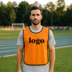 Chasuble publicitaire personnalisable en polyester – Alser | pandacola - thumb