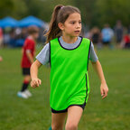 Chasuble publicitaire enfant personnalisable en polyester – Virel | pandacolach - thumb - 3