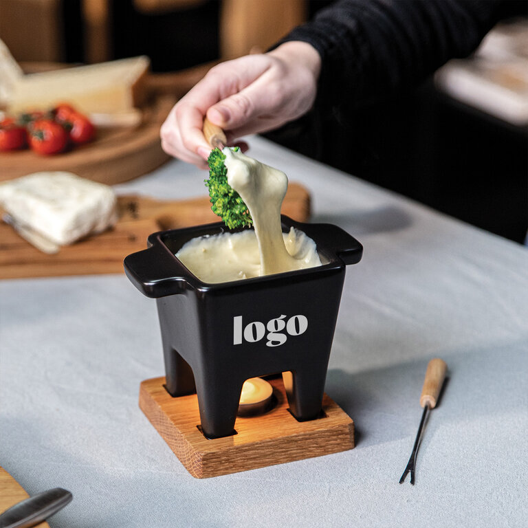 Caquelon à fondue personnalisable 300 ml BOSKA® - Chiz | pandacolach - 1