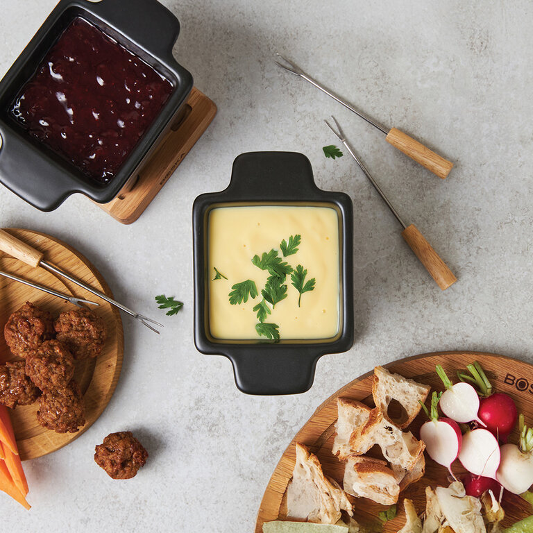 Caquelon à fondue personnalisable 300 ml BOSKA® - Chiz | pandacolach - 2