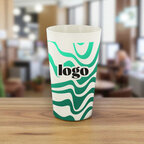 Gobelet publicitaire réutilisable en biocomposite 60cl made in France - Jeff 60 bio | pandacolach - thumb - 1