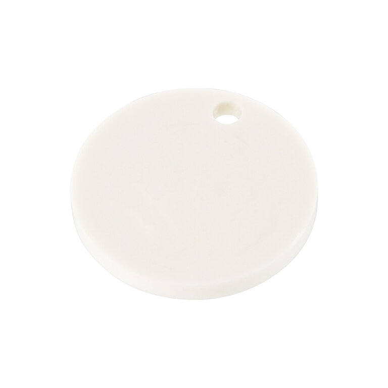 Jeton de caddy personnalisable 1€ avec trou en biocomposite - Jenni bio | pandacolach