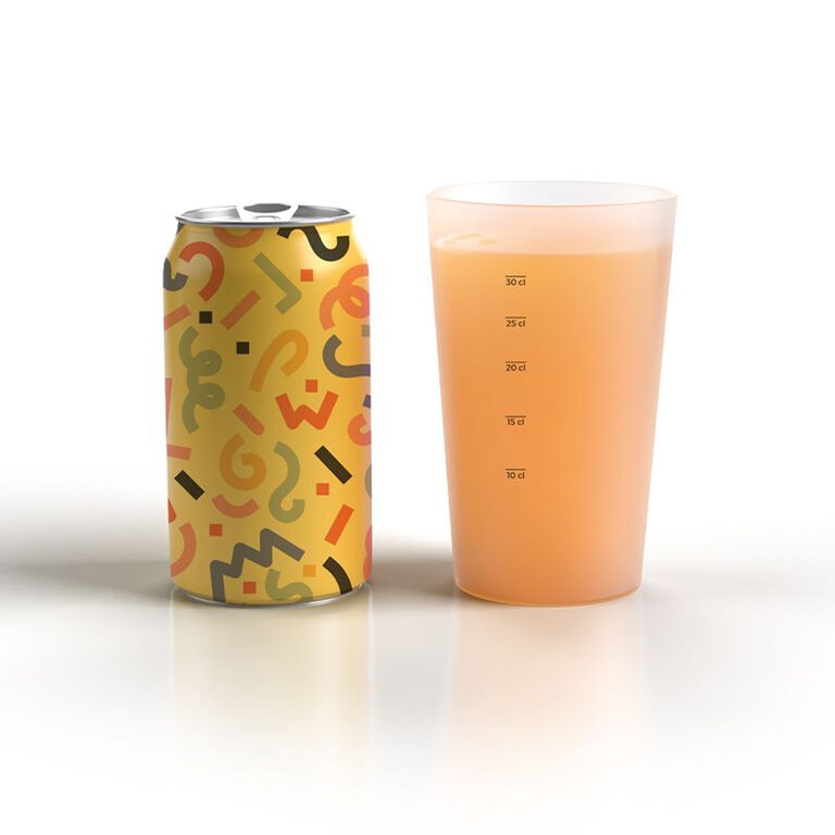 Gobelet publicitaire réutilisable 33 cl made in France - Jeff 33 | pandacola - 2