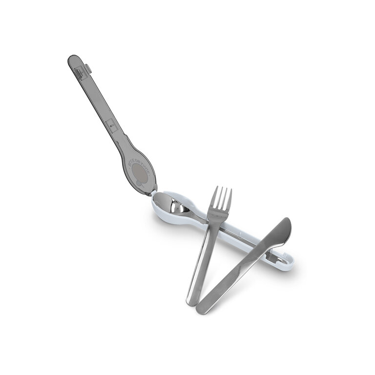 Set de 3 couverts inox personnalisable avec étui rigide - Trio | pandacolach - 1