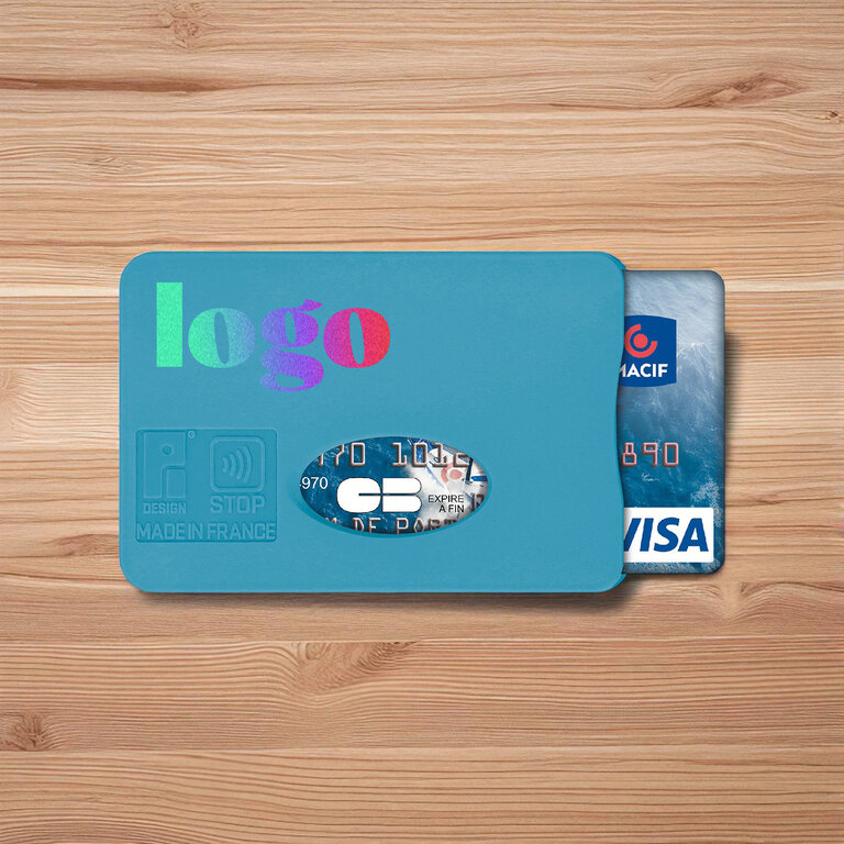 Protège-carte personnalisable anti-RFID made in France - Shield | pandacola