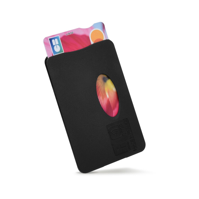 Protège-carte personnalisable anti-RFID en plastique recyclé made in France - EcoShield | pandacola - 3