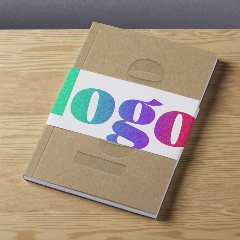 Carnet personnalisé A6 souple avec papier kraft recyclé - Marina Kraft | pandacolach