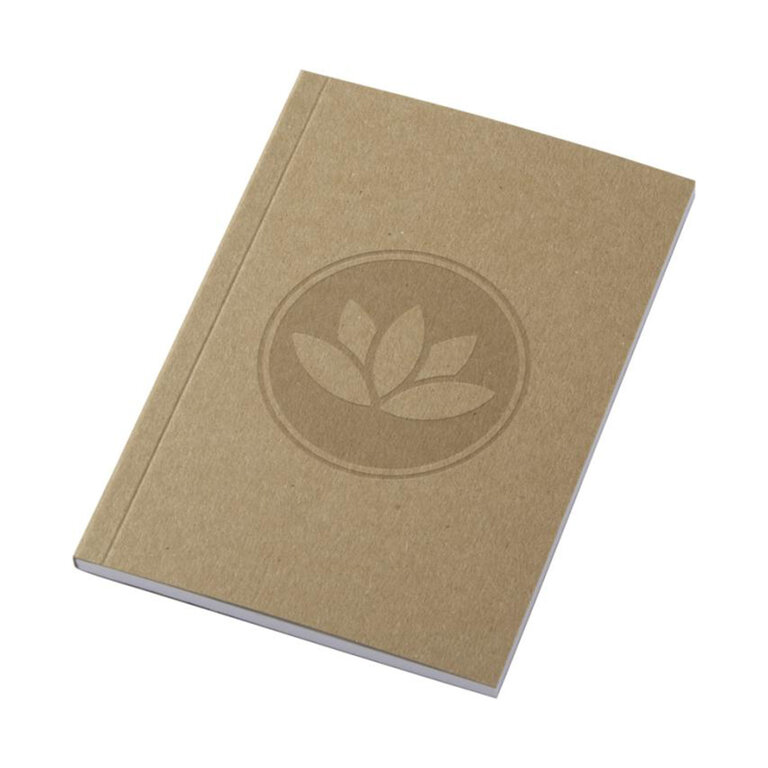 Carnet personnalisé A6 souple avec papier kraft recyclé - Marina Kraft | pandacolach - 5