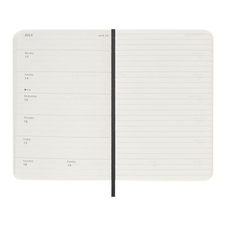 Agenda de poche personnalisable hebdomadaire souple MOLESKINE® - Genus | pandacolach - 4