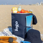 Sac à dos isotherme publicitaire personnalisable en rPET AWARE™ – Sonvik Pack | pandacola - thumb