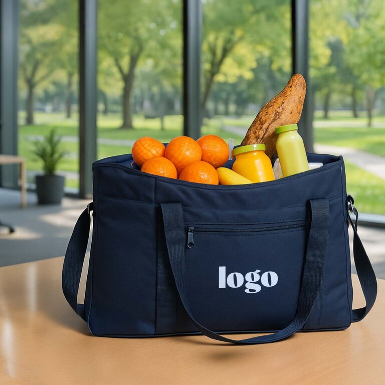 Sac isotherme XL publicitaire personnalisable en rPET AWARE™ – Sonvik Max | pandacolach