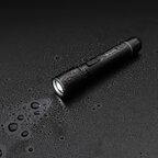 Lampe torche publicitaire personnalisable 3W rechargeable en aluminium recyclé RCS – Lurio | pandacolach - thumb - 5