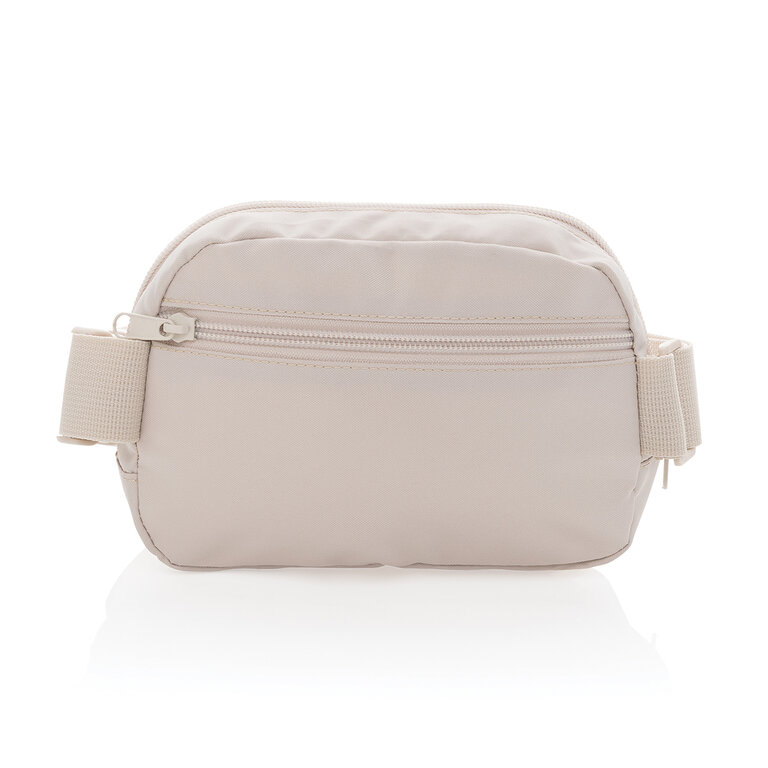 Sac banane / bandoulière publicitaire personnalisable en rPET AWARE™ – Aerix | pandacolach - 2