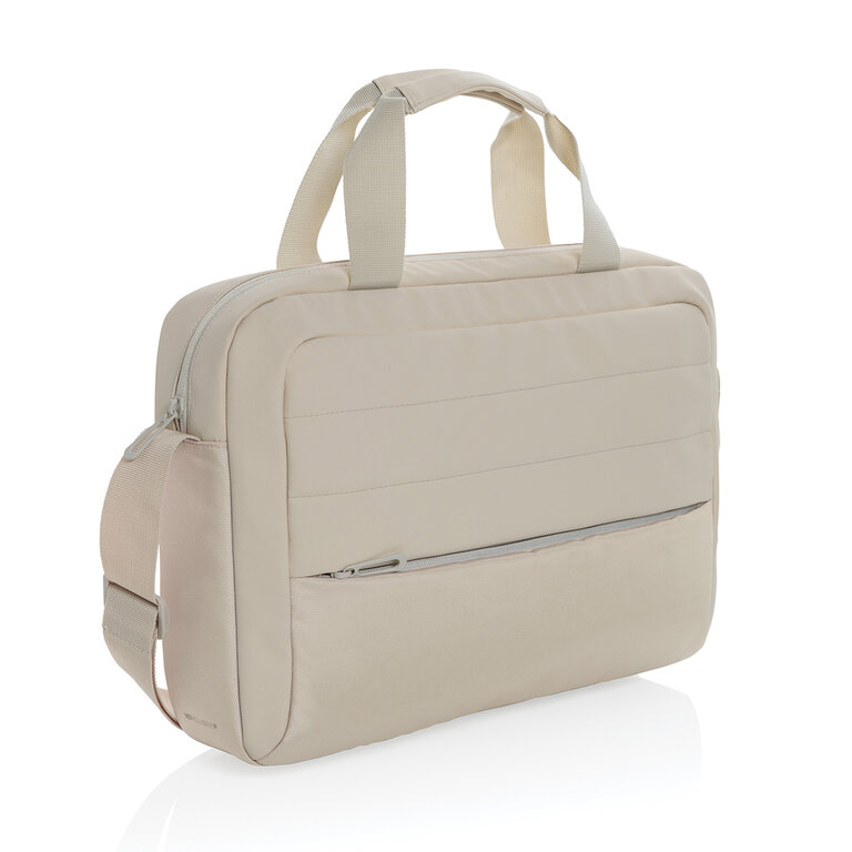 Sacoche ordinateur publicitaire personnalisable 15,6" en rPET AWARE™ –  Veltran | pandacolach