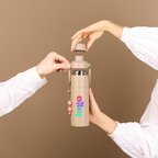 Bouteille 600 ml personnalisable en acier recyclé – Karsen | pandacolach - thumb - 4