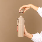 Bouteille 600 ml personnalisable en acier recyclé – Karsen | pandacolach - thumb - 5