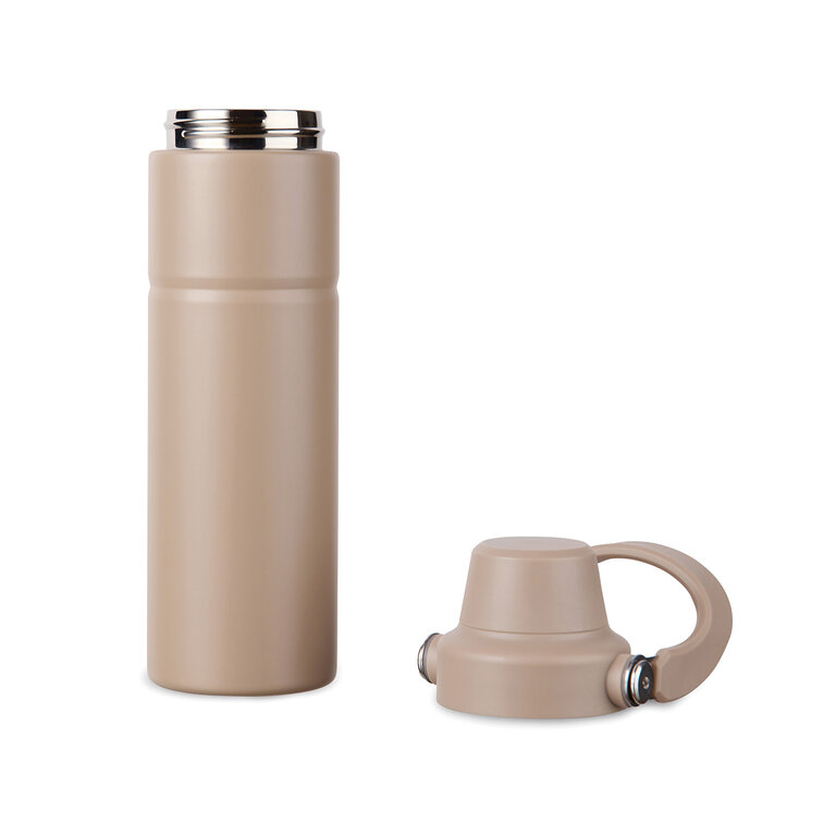 Bouteille 600 ml personnalisable en acier recyclé – Karsen | pandacolach - 2