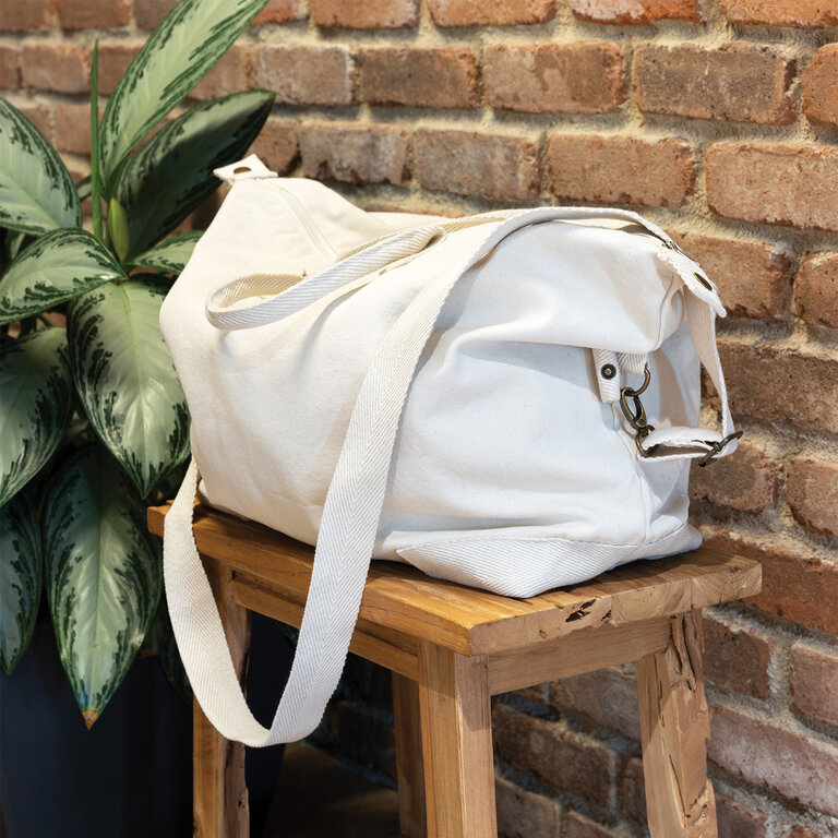 Sac week-end personnalisable en toile 500 g/m² – Travelino | pandacolach - 7
