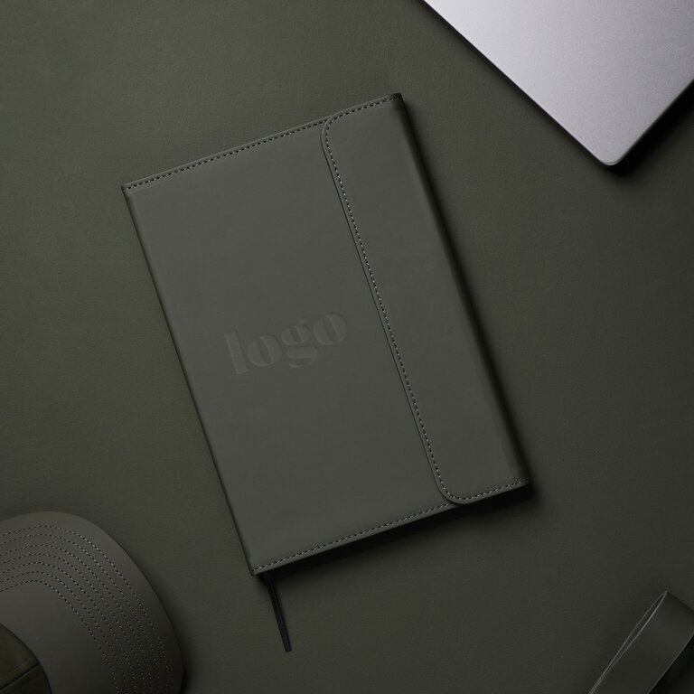 Carnet A5 personnalisable en papier et PU certifié – Notizio | pandacolach