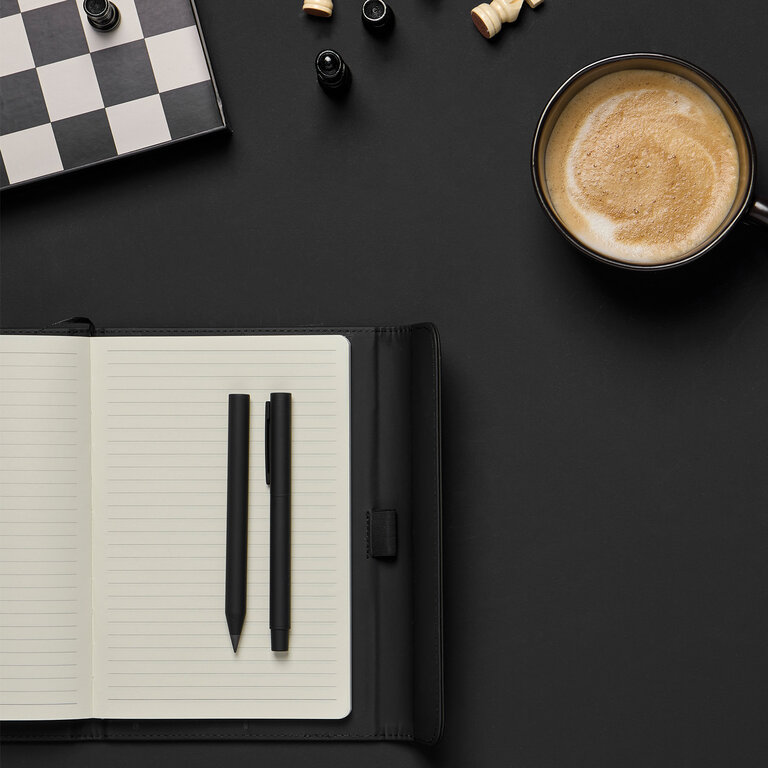 Carnet A5 personnalisable en papier et PU certifié – Notizio | pandacolach - 8