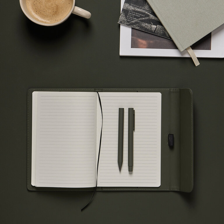 Carnet A5 personnalisable en papier et PU certifié – Notizio | pandacolach - 9