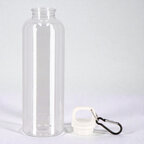 Bouteille personnalisée transparente en rPET avec mousqueton 750 ml - Honvoi | pandacolach - thumb - 6