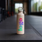 Bouteille personnalisé opaque en rPET avec mousqueton 750 ml - Honvoipa | pandacolach - thumb - 4