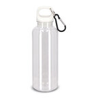 Bouteille personnalisée transparente en rPET avec mousqueton 500 ml - Honvoi | pandacolach - thumb