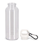 Bouteille personnalisée transparente en rPET avec mousqueton 500 ml - Honvoi | pandacolach - thumb - 2