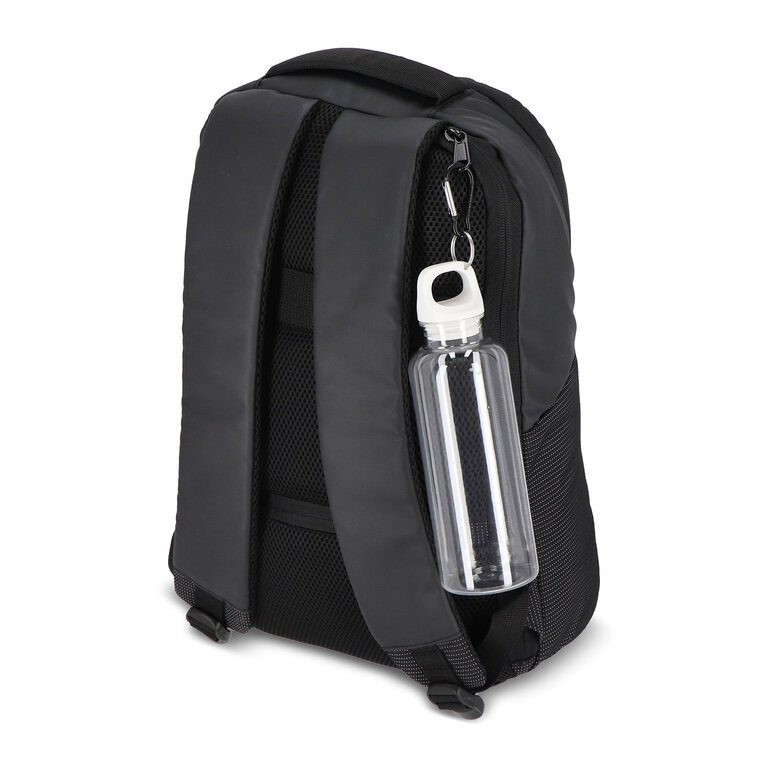 Bouteille personnalisée transparente en rPET avec mousqueton 500 ml - Honvoi | pandacolach - 3