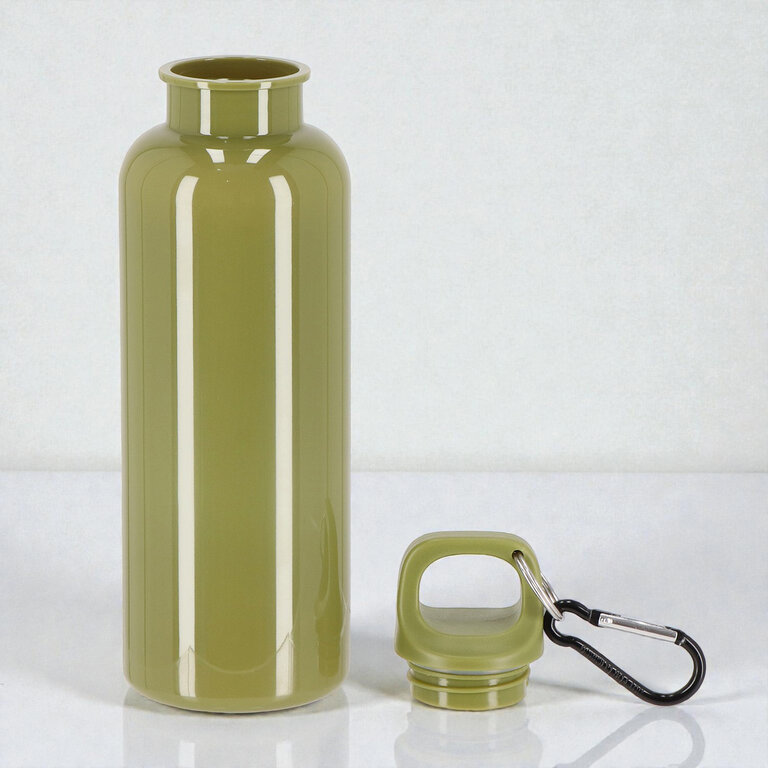 Bouteille personnalisé opaque en rPET avec mousqueton 500 ml - Honvoipa | pandacolach - 5