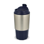 Mug personnalisable douple paroi en acier avec couvercle 450 ml - Saboua | pandacolach - thumb - 1