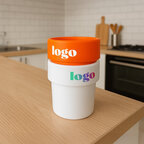 Tasse à café personnalisé empilable en plastique bio 240 ml - Feeko | pandacola - thumb