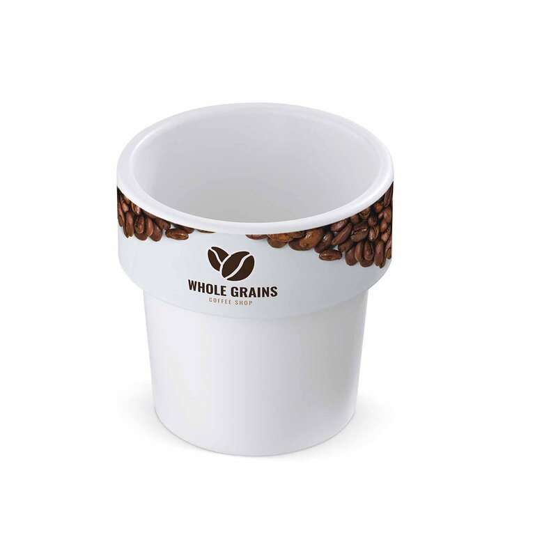 Tasse à café personnalisé empilable en plastique bio 240 ml - Feeko | pandacolach - 3