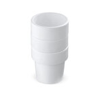 Tasse à café personnalisé empilable en plastique bio 240 ml - Feeko | pandacolach - thumb - 4