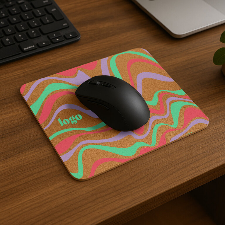 Tapis de souris personnalisable en liège - Mema Cork | pandacolach