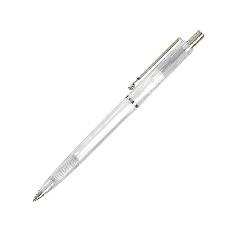 Stylo à bille personnlisable Mix & Match en ABS - Kompos Clear | pandacolach