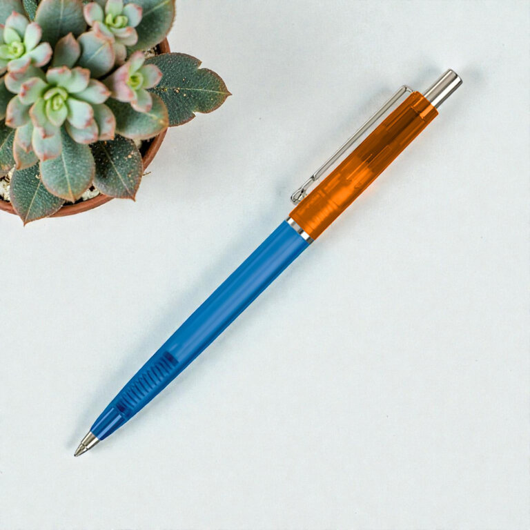 Stylo à bille personnlisable Mix & Match en ABS - Kompos Clear | pandacolach - 4