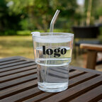 Gobelet personnalisable en verre avec paille – SippyGo | pandacola - thumb