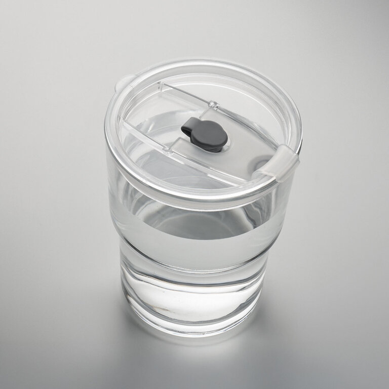 Gobelet personnalisable en verre avec paille – SippyGo | pandacolach - 2