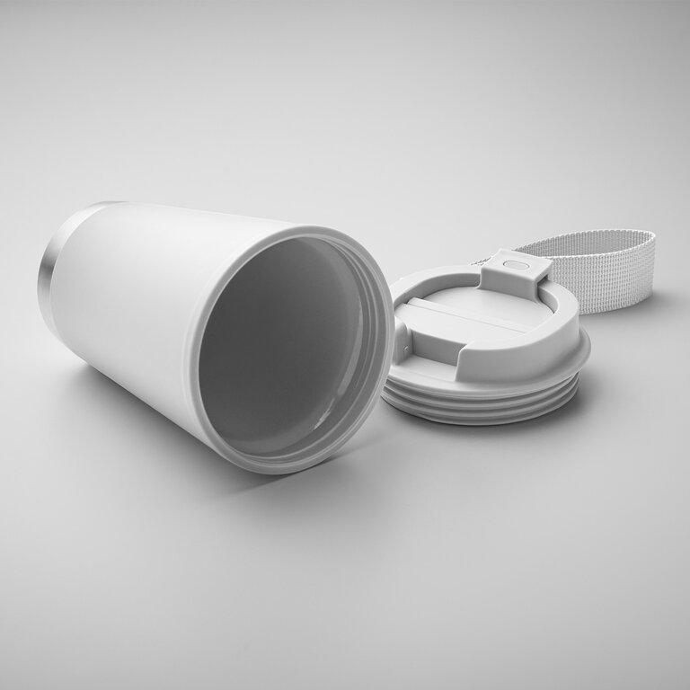 Gobelet double paroi personnalisable 300 ml avec bracelet en RPET – ClipCup | pandacolach - 1