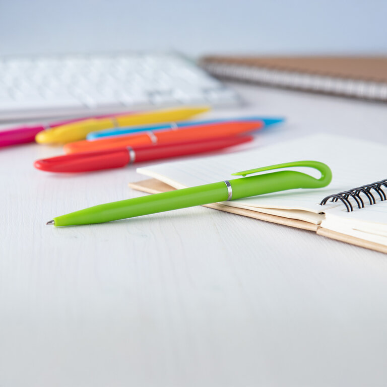 Stylo à bille personnalisé twist en plastique - Win | pandacolach - 2