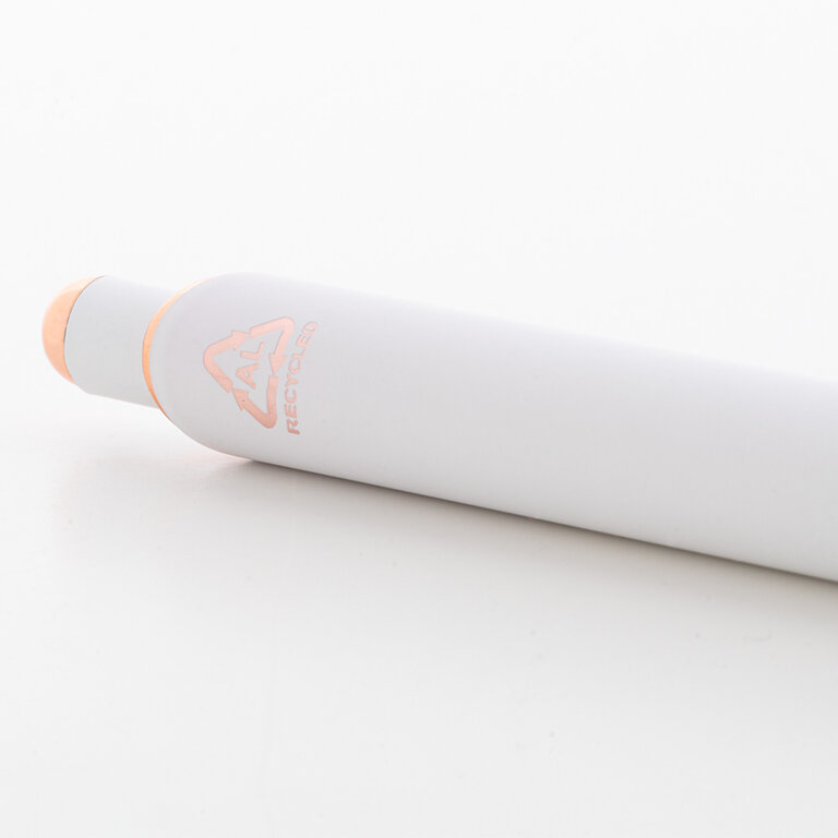 Stylo personnalisé à bille en aluminium recyclé avec détails dorée - Sabri | pandacolach - 2