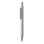 Stylo personnalisable à bille en aluminium recyclé avec stylet - Kari Shine | pandacolach - thumb