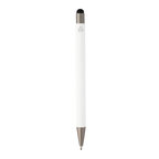 Stylo personnalisable à bille en aluminium recyclé avec stylet - Kari | pandacolach - thumb - 1
