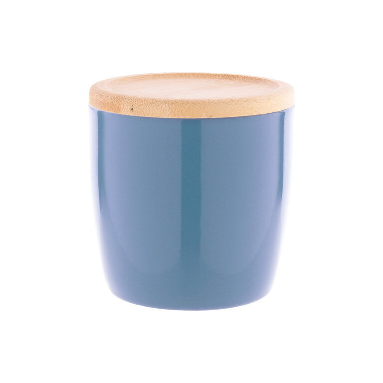 Mug personnalisé en céramique avec intérieur blanc et couvercle 370 ml - Lona Bambou | pandacolach - 2