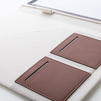 Conférencier personnalisable A4 en toile recyclée - Korpo | pandacolach - thumb - 3