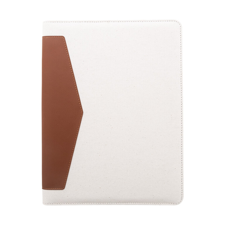 Conférencier personnalisable A4 en toile recyclée - Korpo | pandacolach - 9