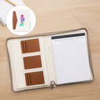 Conférencier personnalisable A4 en toile recyclée avec anse - Korpo Anse | pandacolach - thumb - 1